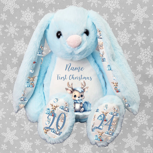 Christmas Bunny 2024 - Blue