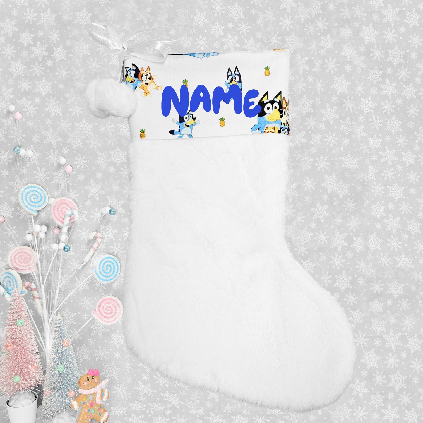 Personalised Bluey Stocking