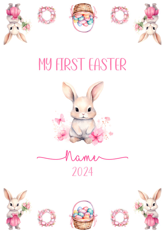 My 1st Easter Blanket - Pink