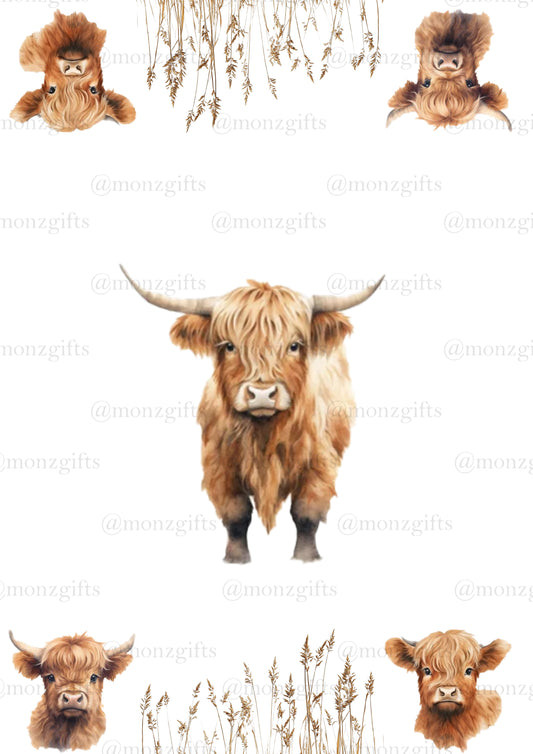 Highland Cow Blanket 3