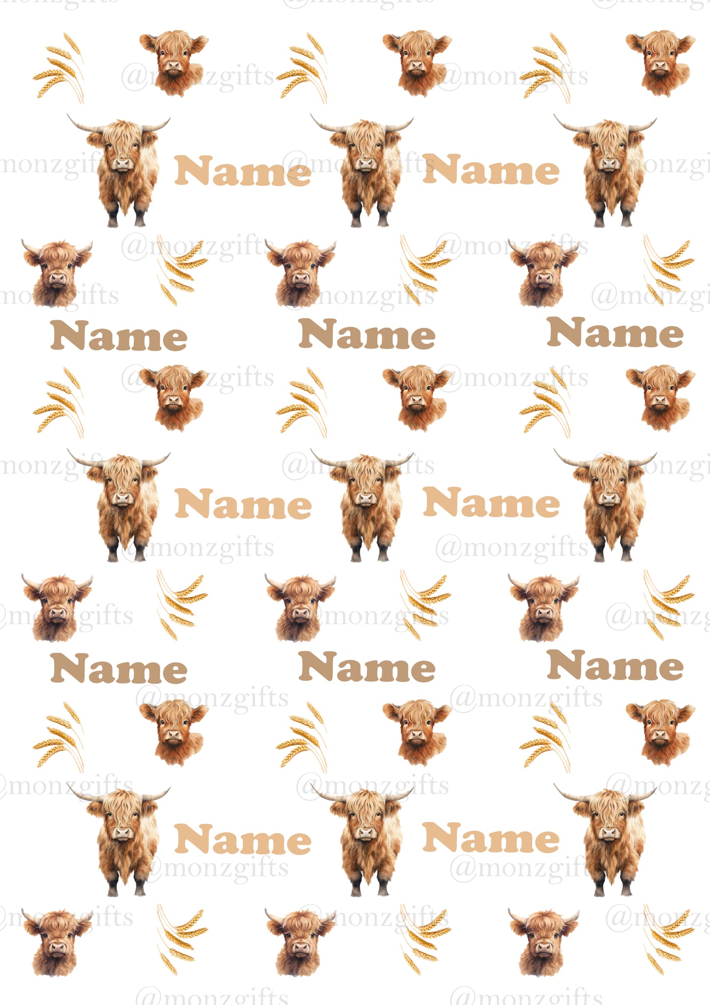 Highland Cow Blanket 4
