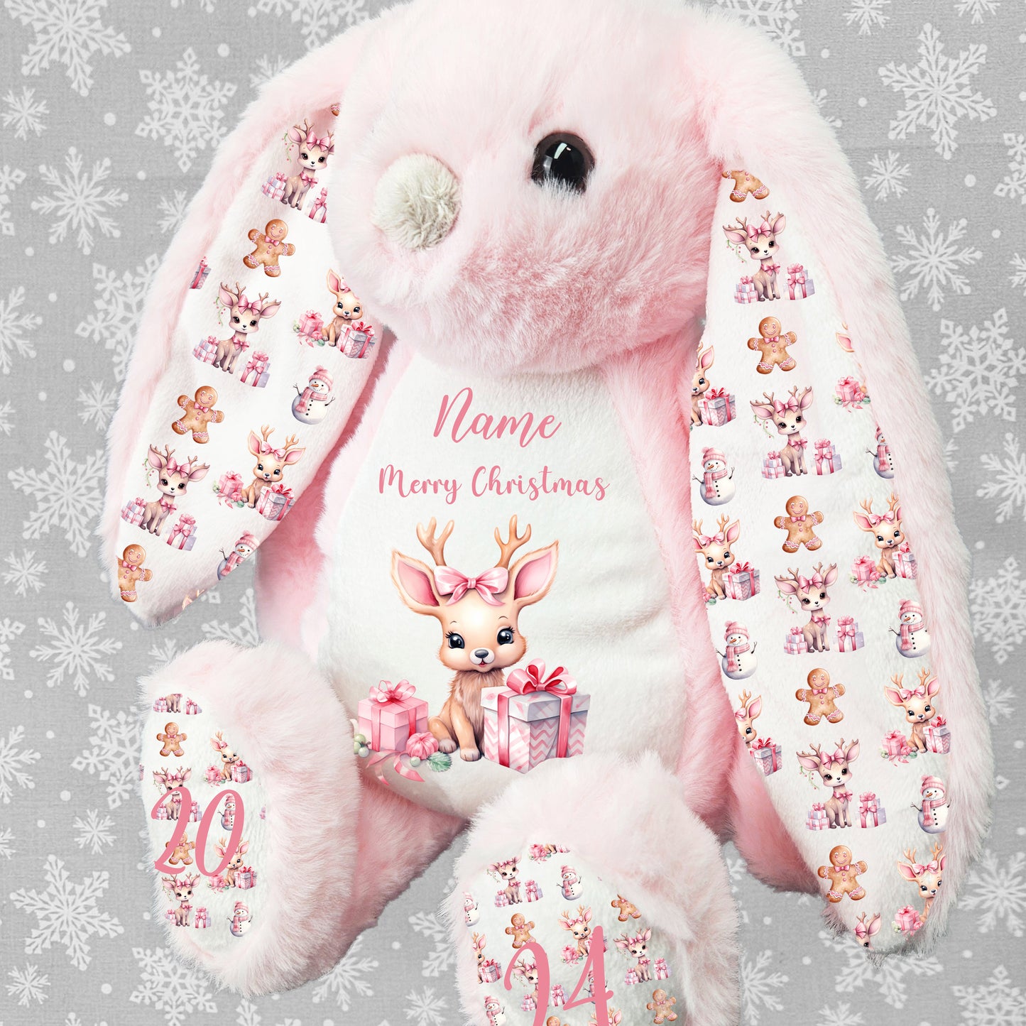 Christmas Bunny 2024 - Pink
