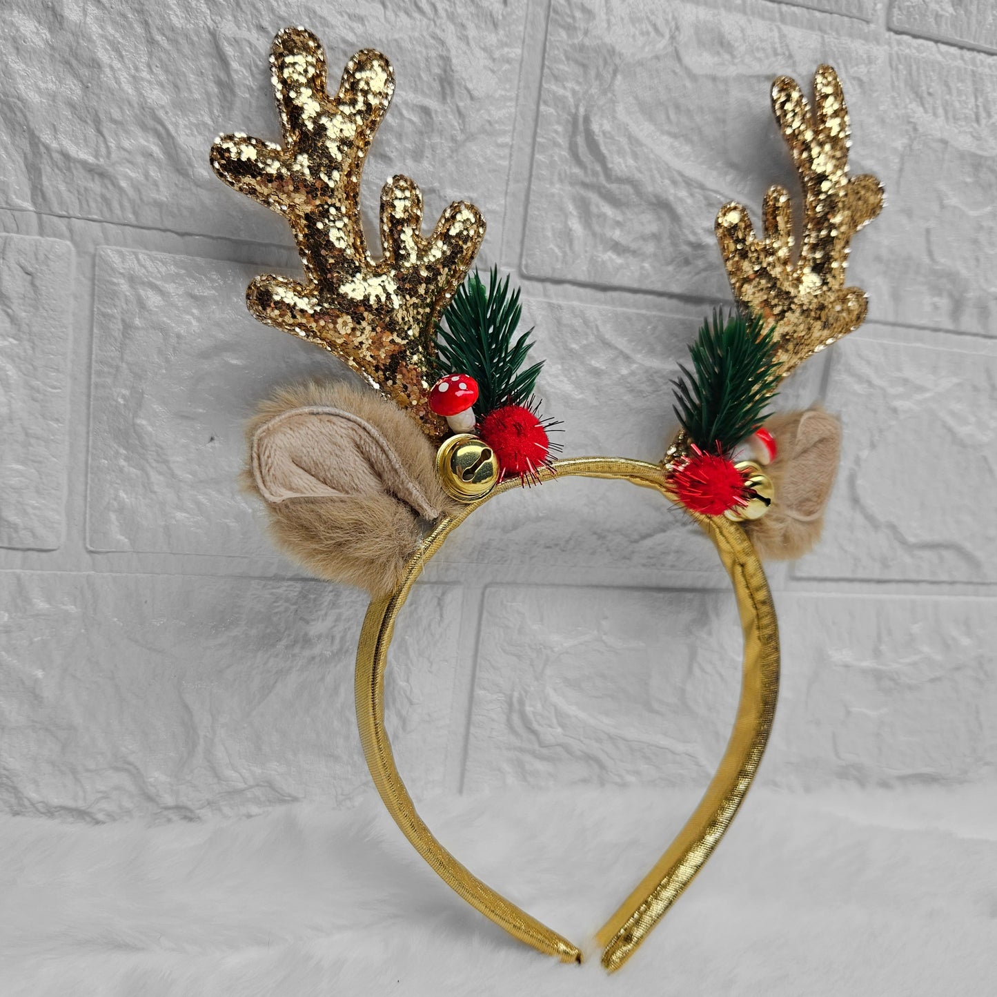 Sparkle Reindeer headband