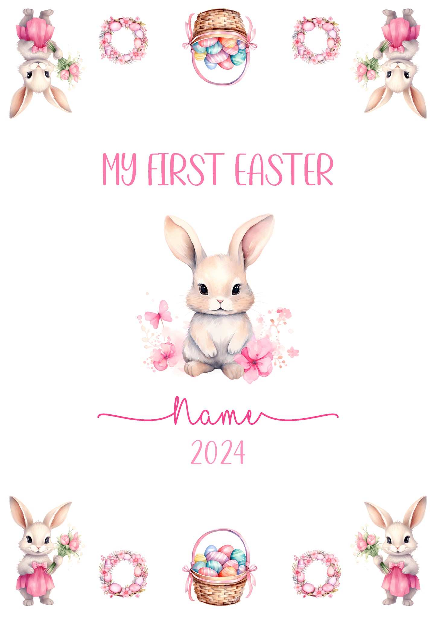 First Easter - Pink LARGE