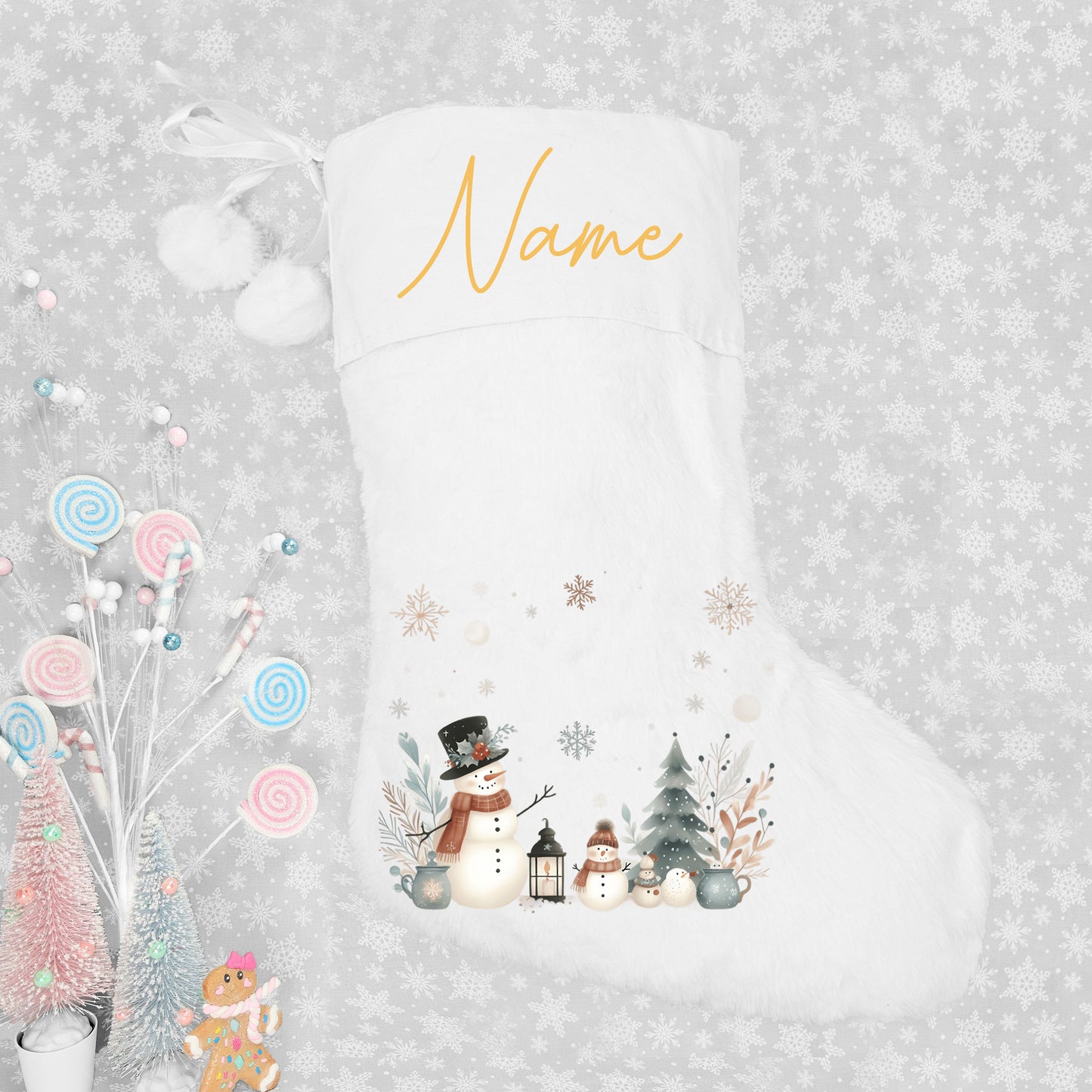 Snowman Stocking