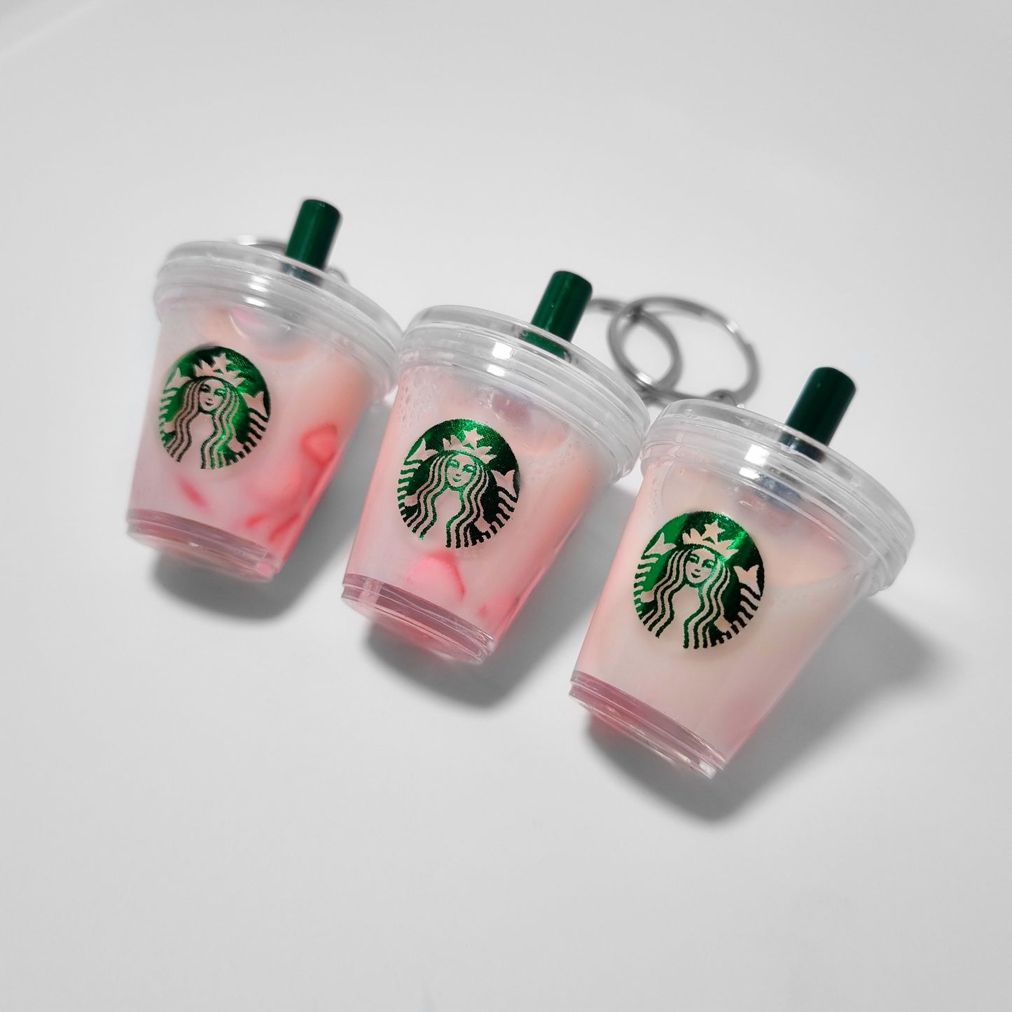 Pink Drink Keyring