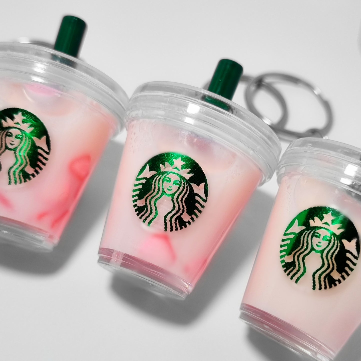 Pink Drink Keyring